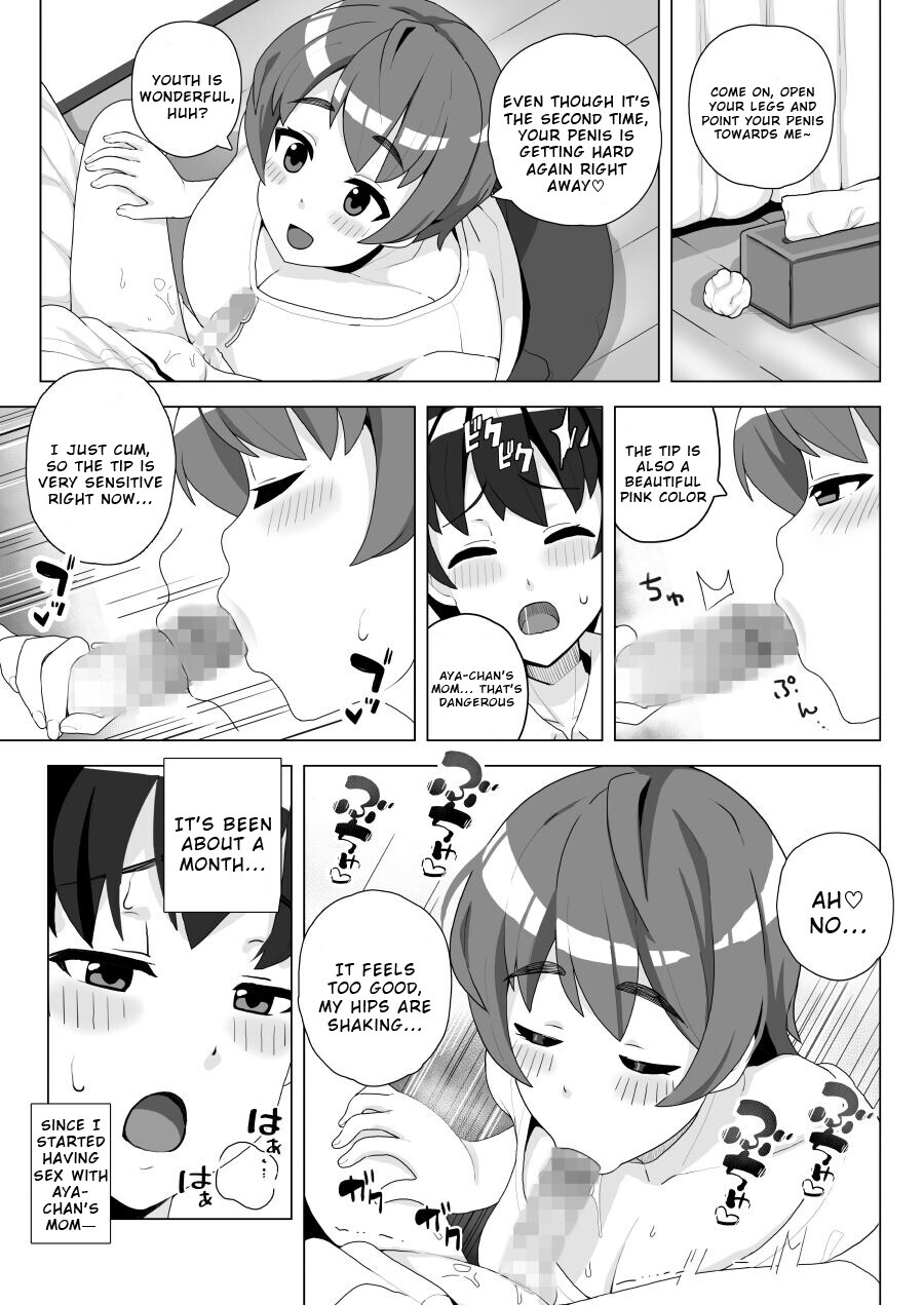 Hentai Manga Comic-My Friend's Mom Is a Sex Friend Who's OK With Creampie-Read-7